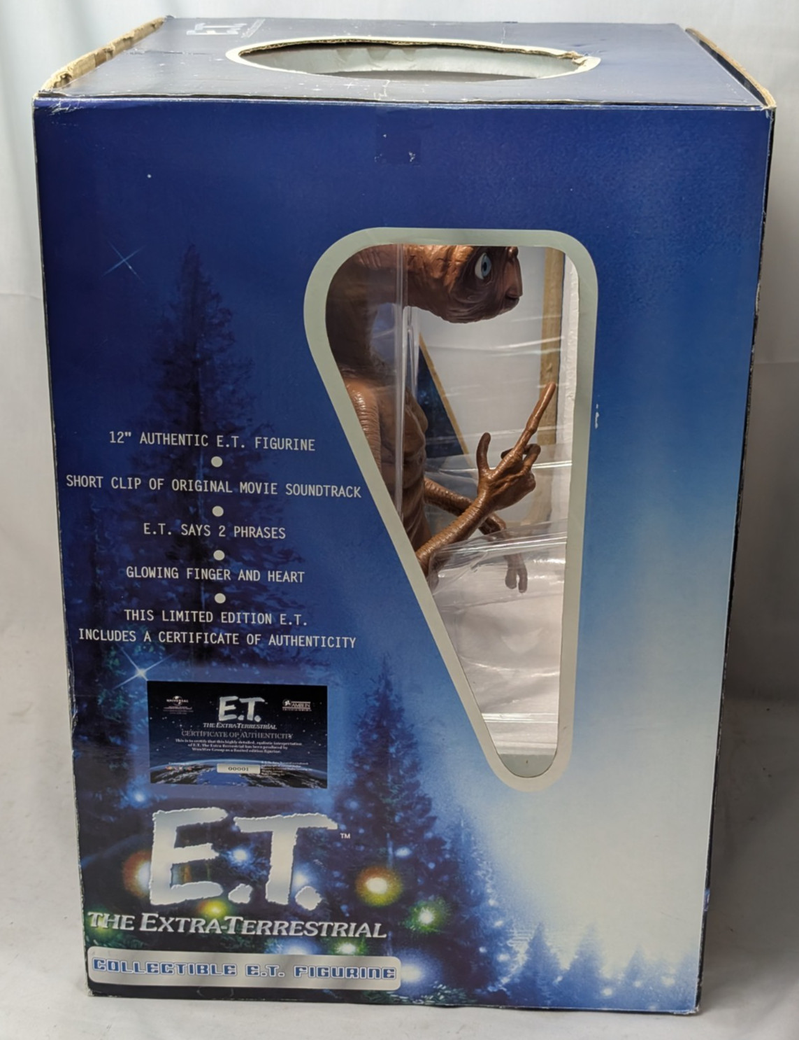 E.T. Extra Terrestrial 20th Anniversary 12" Collectible Figure ToysRus Exclusive