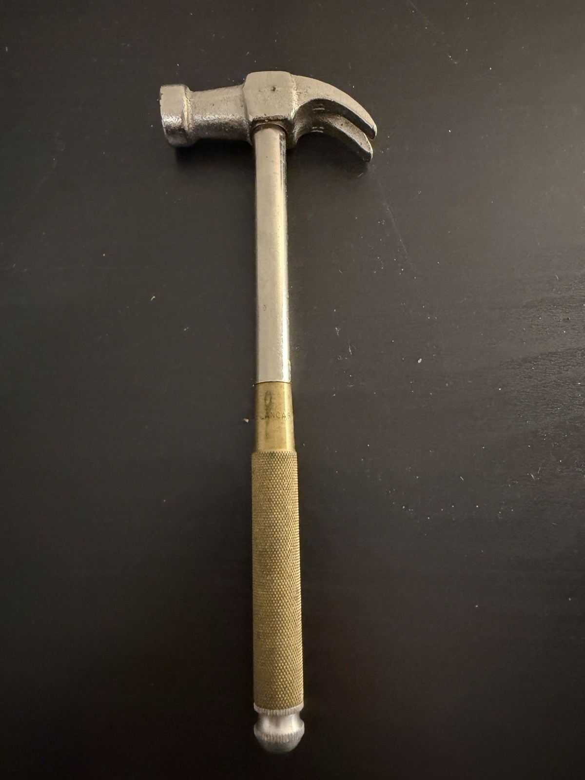 Vintage GAM Claw Hammer 5-in-1 Nested Flathead Screwdrivers, USA, Steel, Brass
