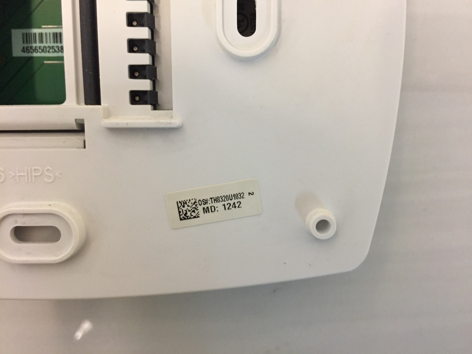 American Standard TH8320U1032 Touchscreen Programmable Thermostat White