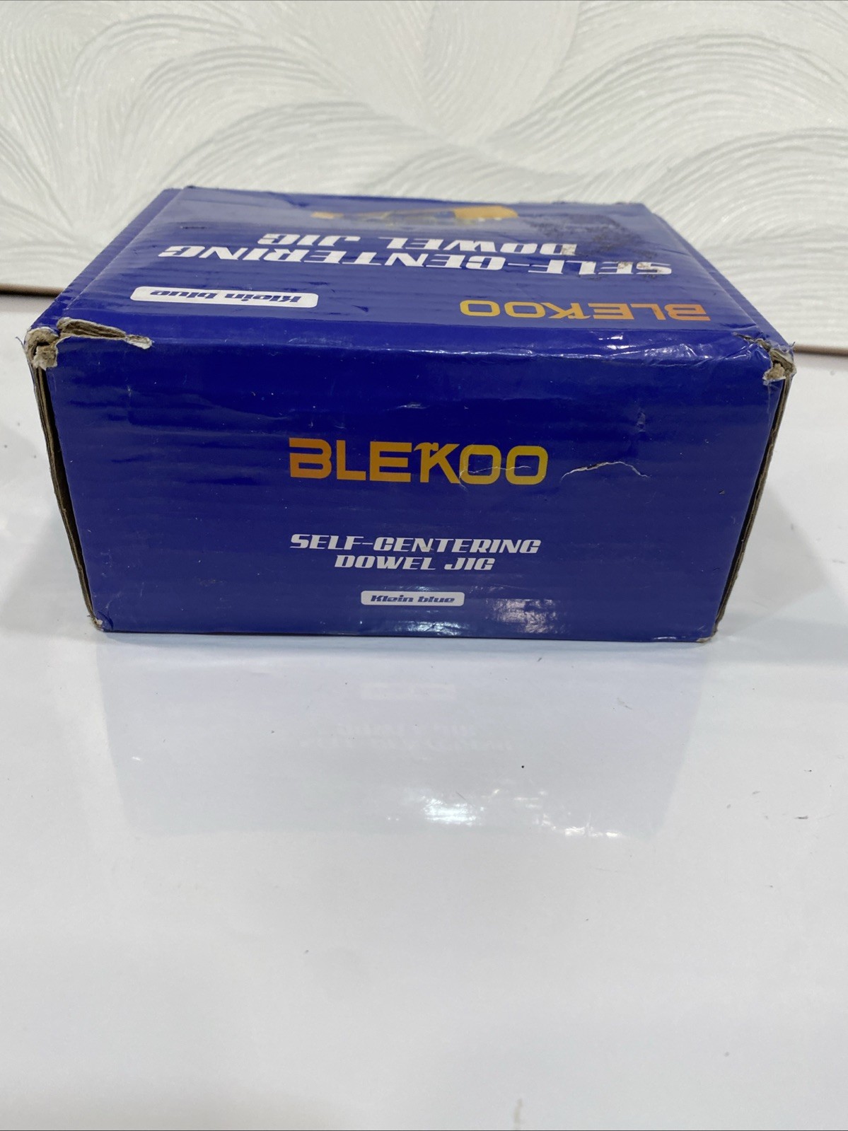 BLEKOO Klein Blue Self-Centering Dowel Jig Blue Precision Woodworking Tool