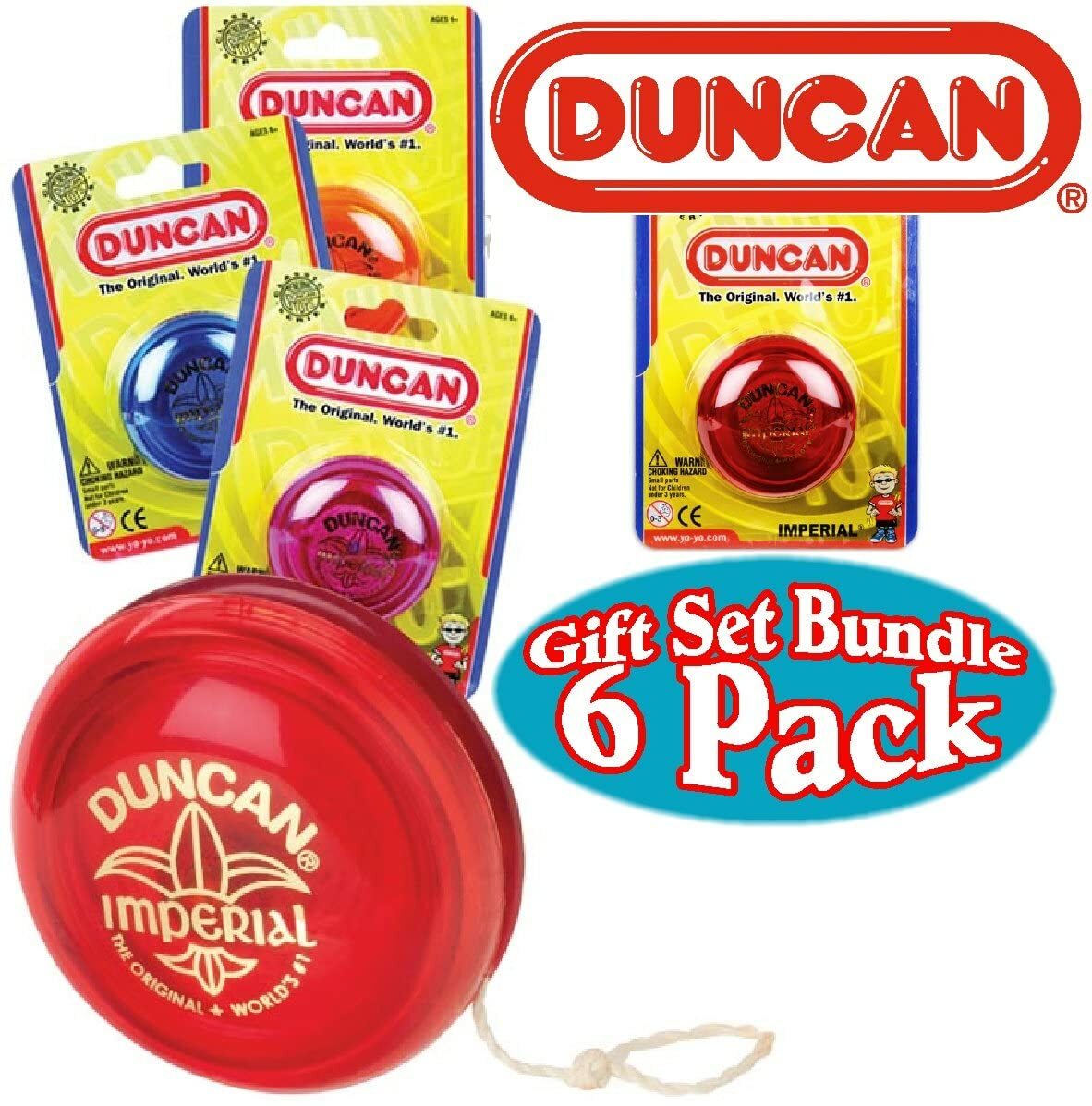 Duncan Imperial Yo-yos (Bundle of 6)
