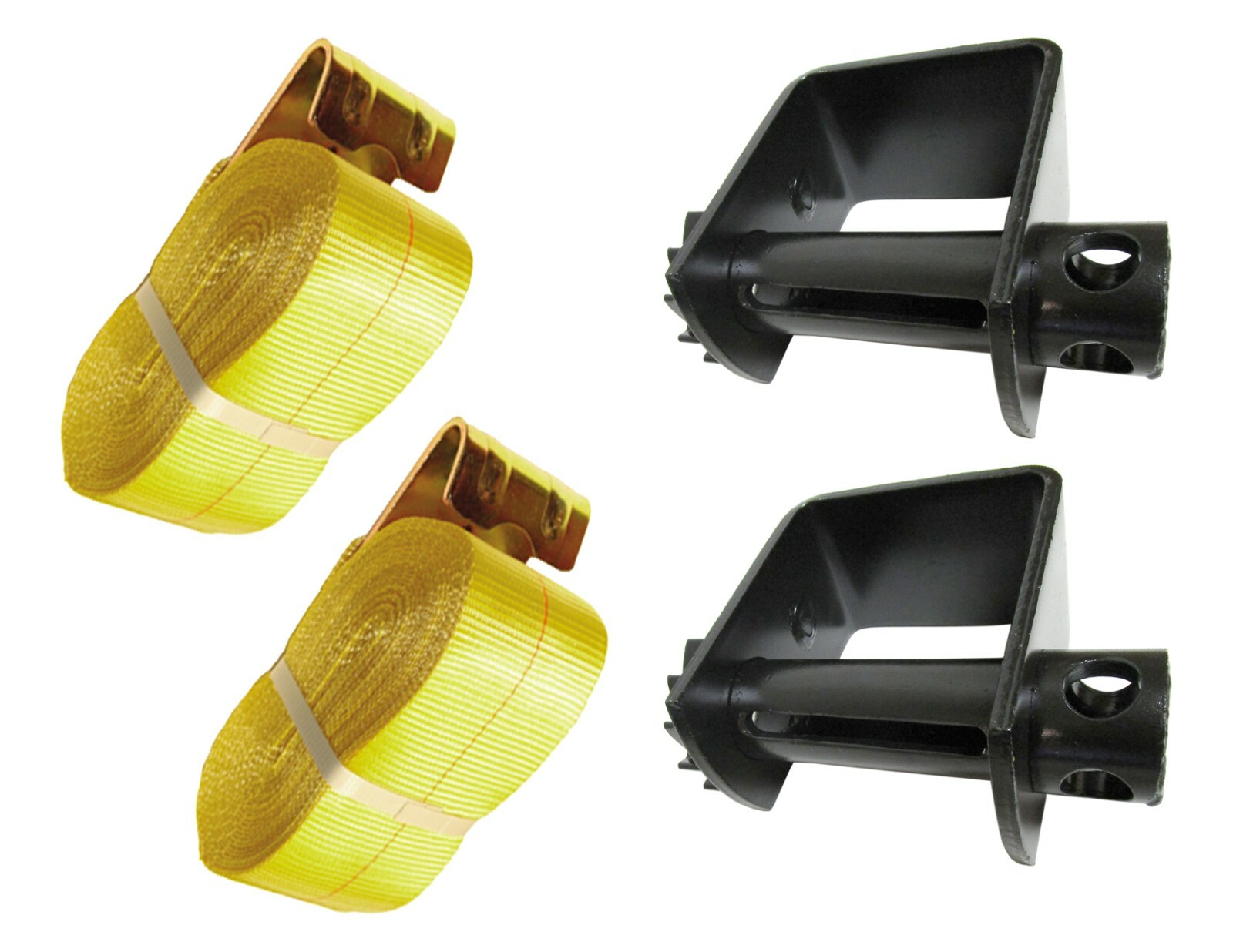 4" x 30 FT Tie Down Winch Strap with Weld-On Retainer Commercial Truck Cargo