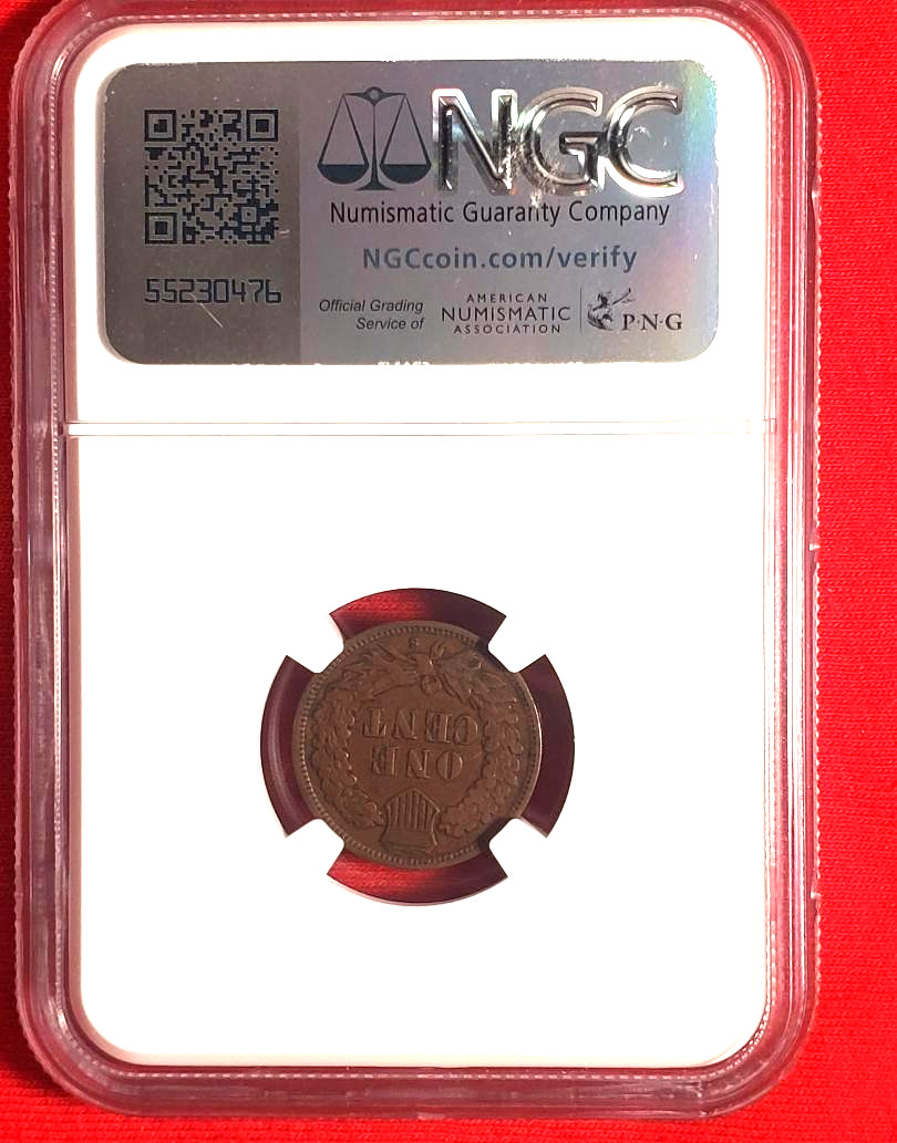 1908-S Indian Head Cent - NGC XF 40 BN - Key Date *934*