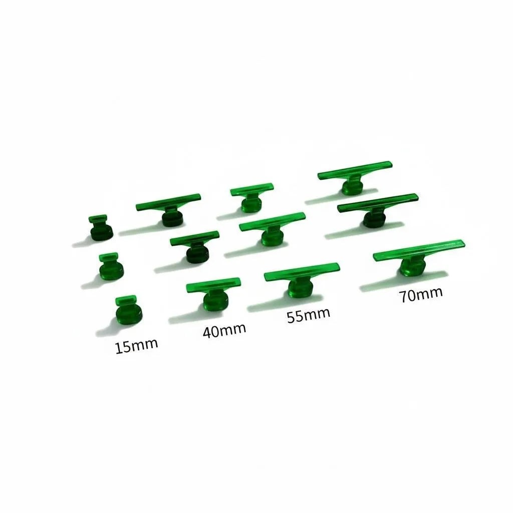 PDR INOX Hold Glue Line Tabs Set – 12 Pieces | High-Strength Linear Pull Tabs