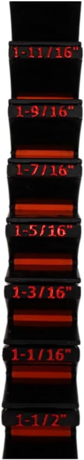 19 Modular Wrench Size Labels 1"–2" – Customizable Inserts for Tool Efficiency