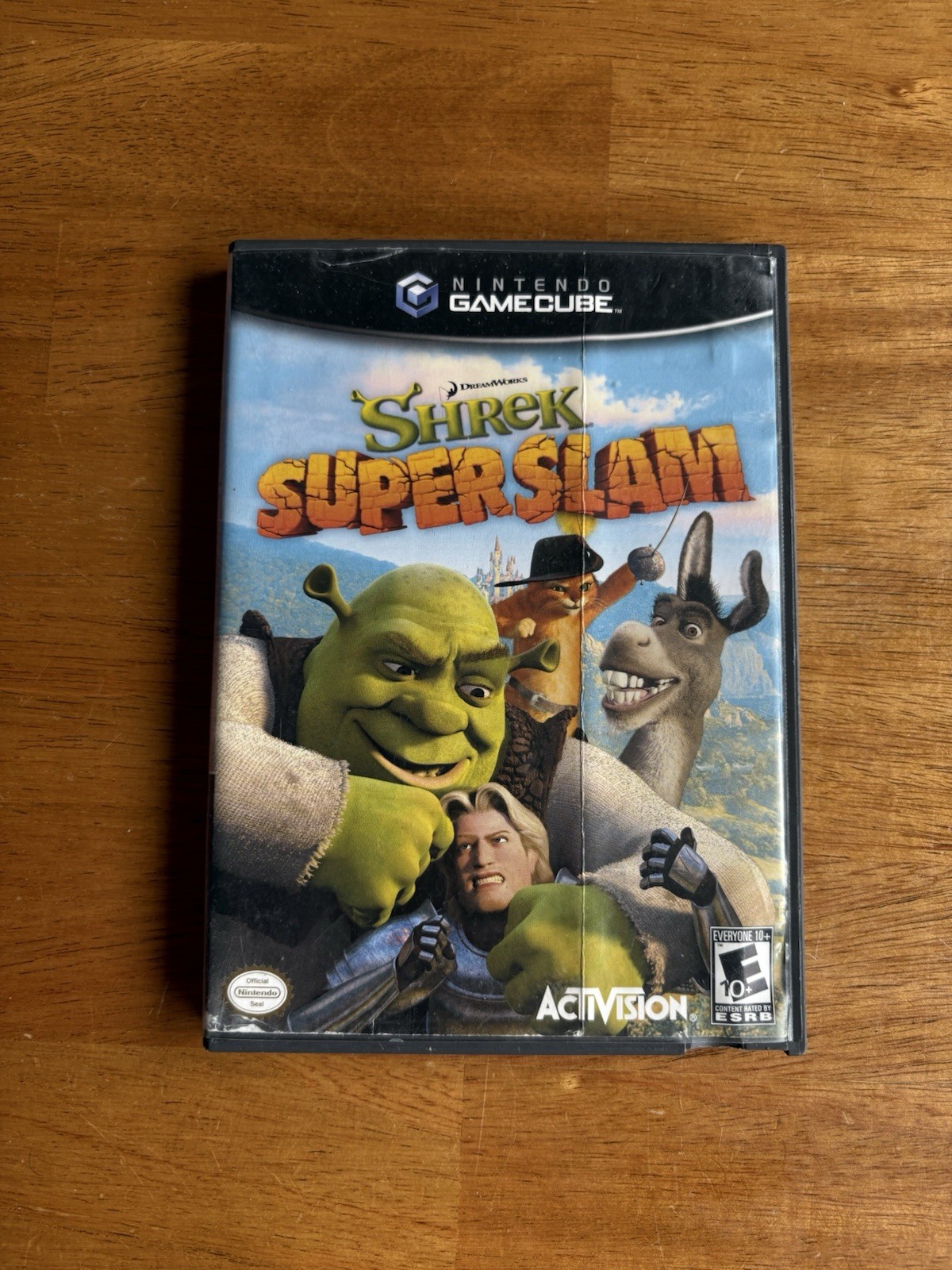 Shrek Super Slam Case Only For Nintendo Gamecube (No Game No Manual ) Authentic