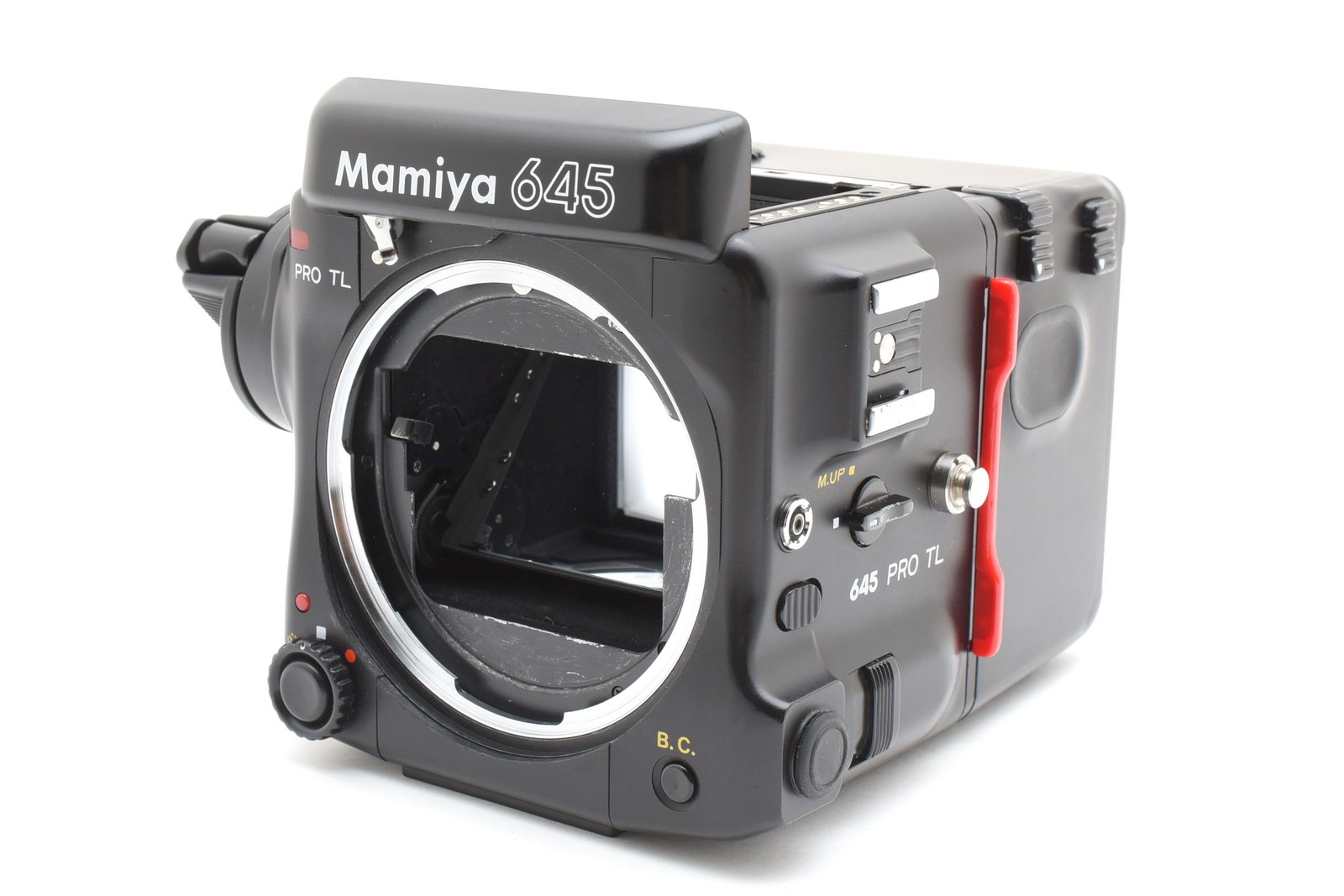 [ MINT ] Mamiya 645 Pro TL Medium Format Camera Body 120 Film Back From JAPAN