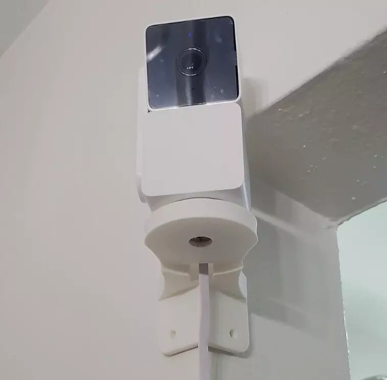 WYZE CAM PAN V3 Corner Mount Wall Bracket for Hanging Security Camera 3D Printed