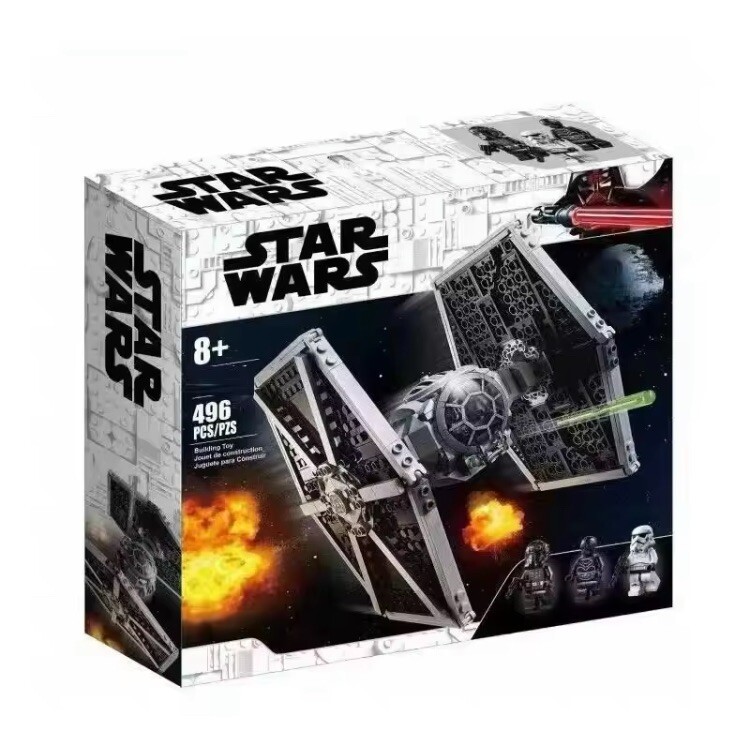 Star Wars 8087 Tie Fighter Block Construction 496PCS