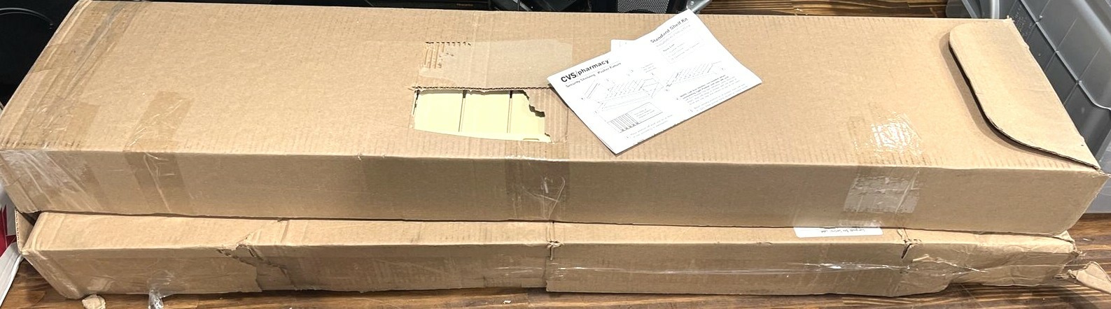 CVS/Pharmacy Standard Shelf Kit (2 Boxes)