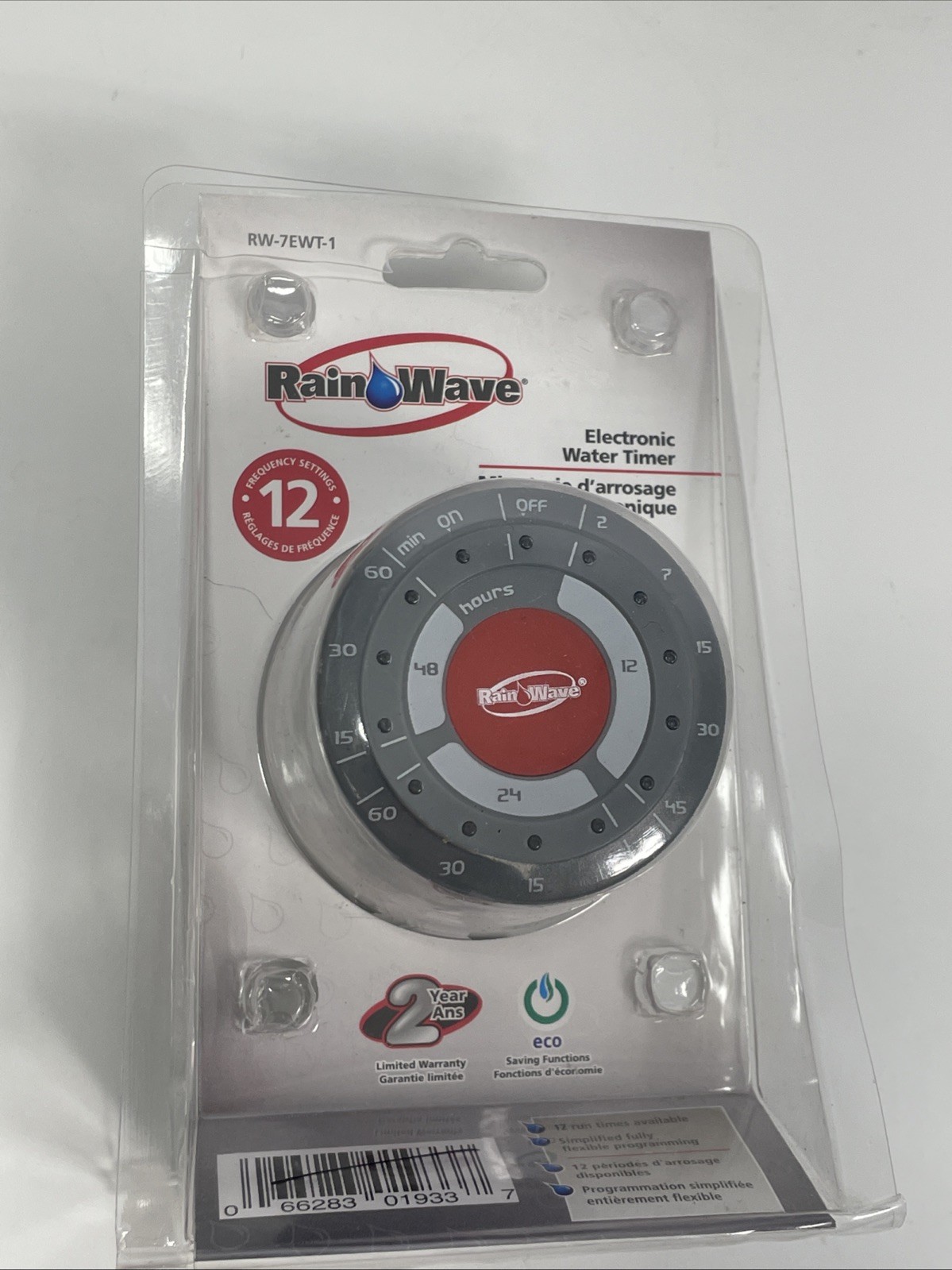 Rain Wave Single Zone Electronic Water Timer #RW-7EWT-1- NEW
