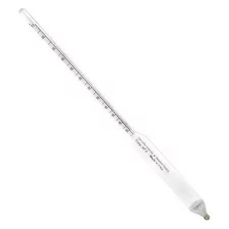 Thermco Gw2539ds Hydrometer,  Gravity/Baume, 0.010/1.0