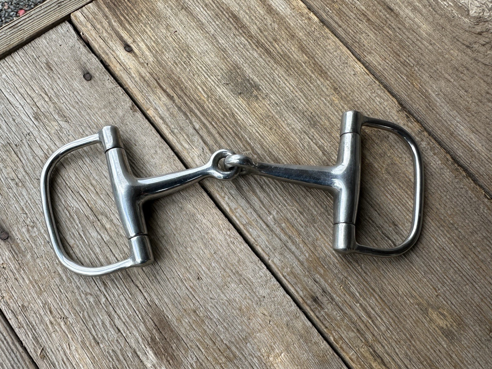 Horse Tack - 4 3/4” D Ring Snaffle Bit