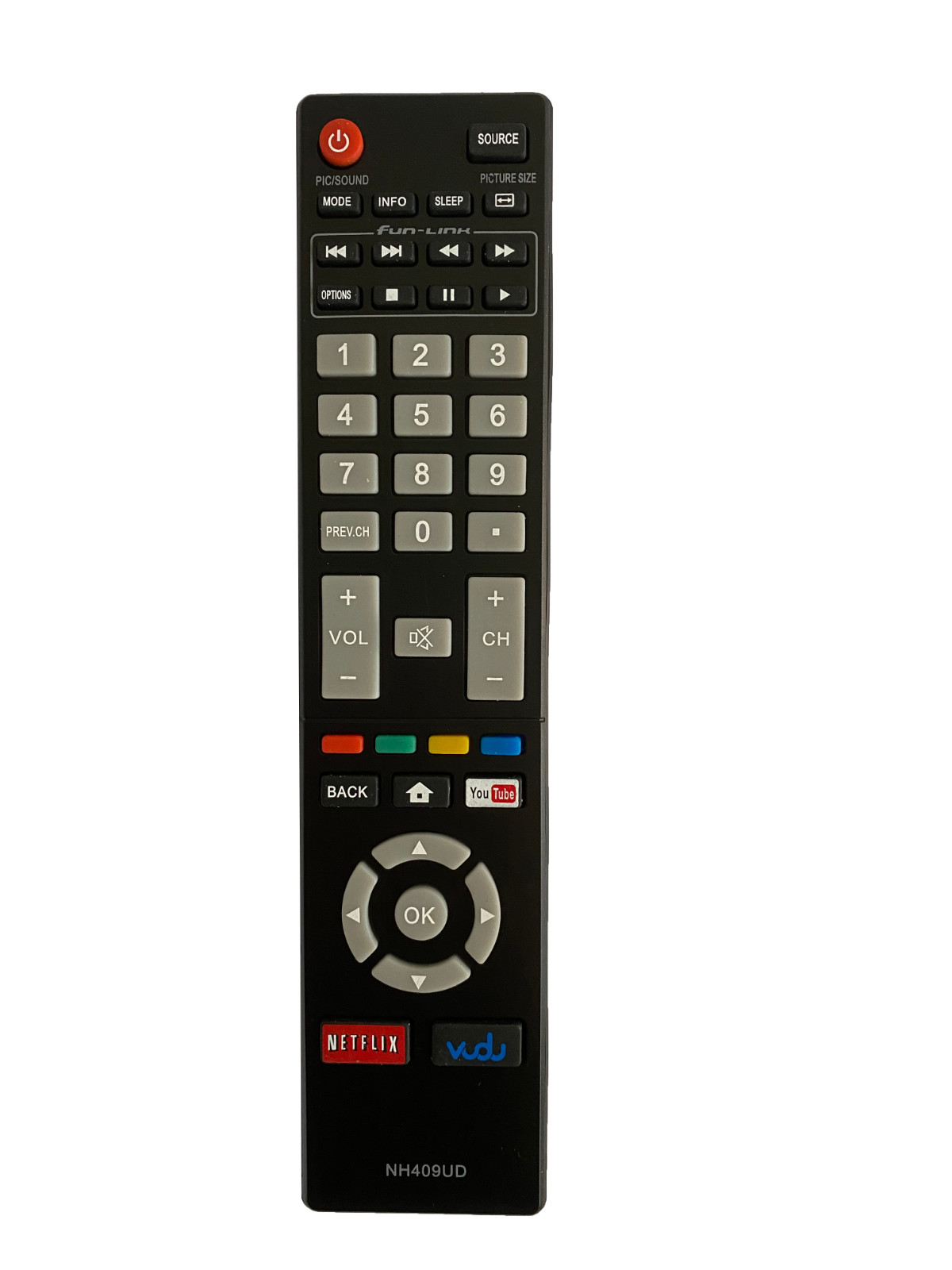 Replace Remote Control Fit for Magnavox TV 43MV314X/F7 50MV314X/F7 55MV314X/F7