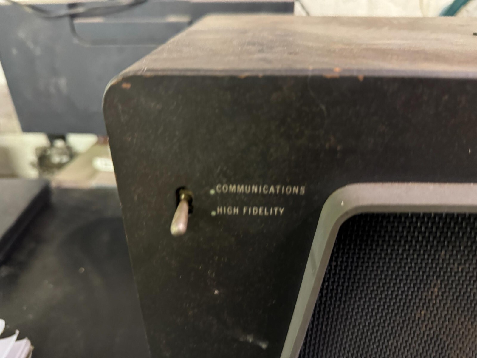Vintage Hallicrafters R-42 Ham Radio Speaker Untested