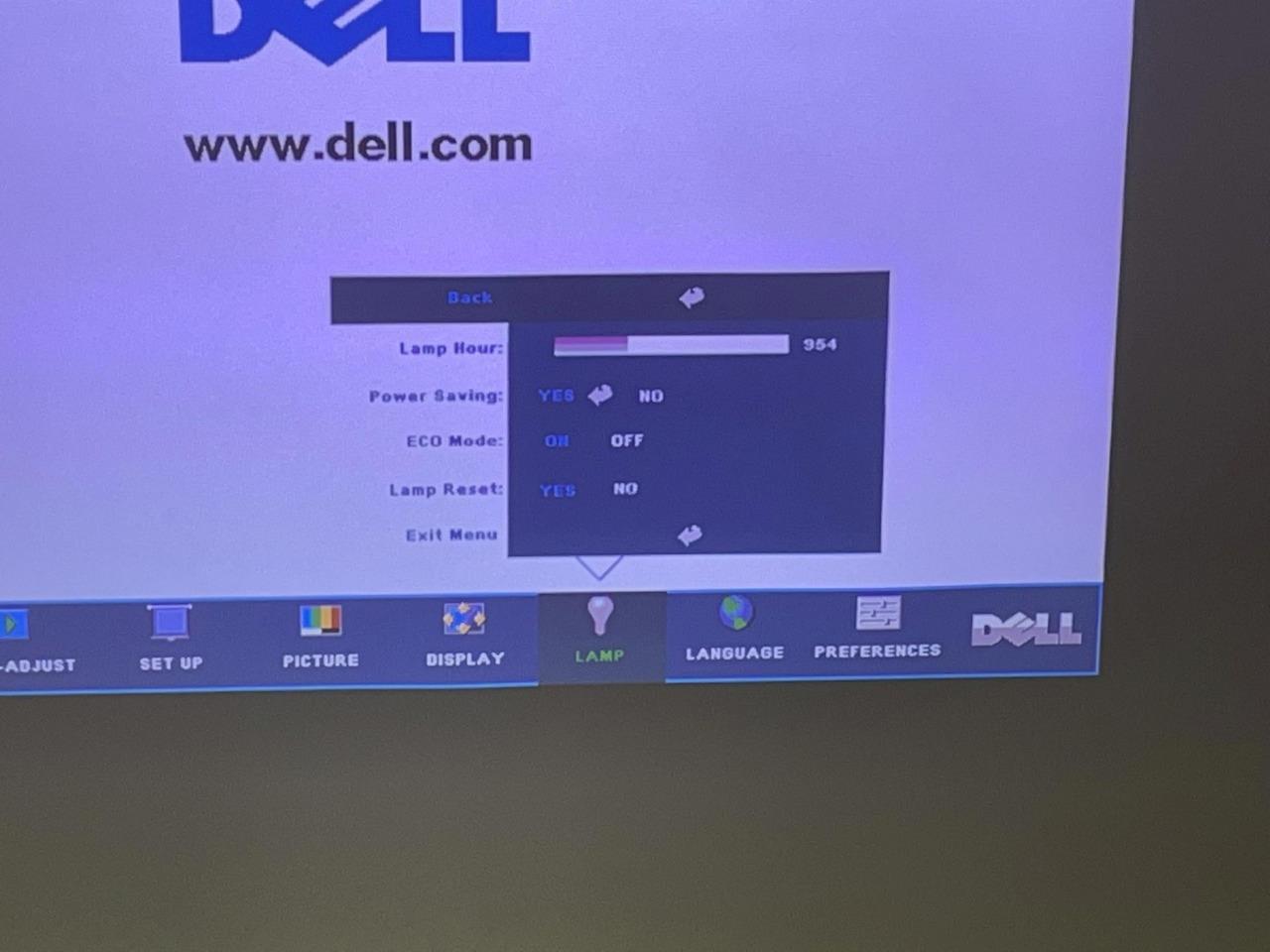 DELL 2400MP DLP Projector 954 HRS