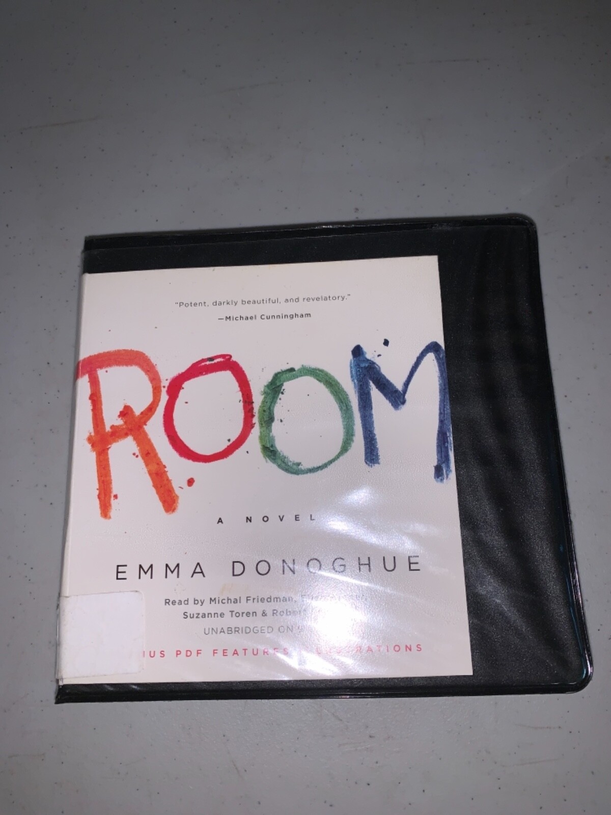 Shelf6 ~ audiobook on cds room Emma donoghue