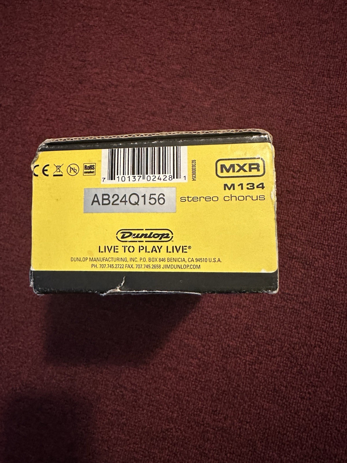 MXR M134 Stereo Chorus Pedal
