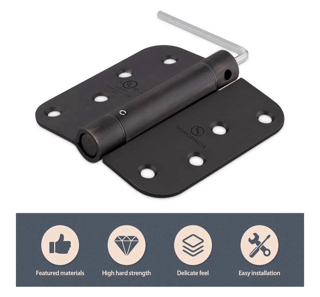 Self Closing Hinge Oil Rubbed Bronze Auto Close Hardware Hinge Outlet Adjustable