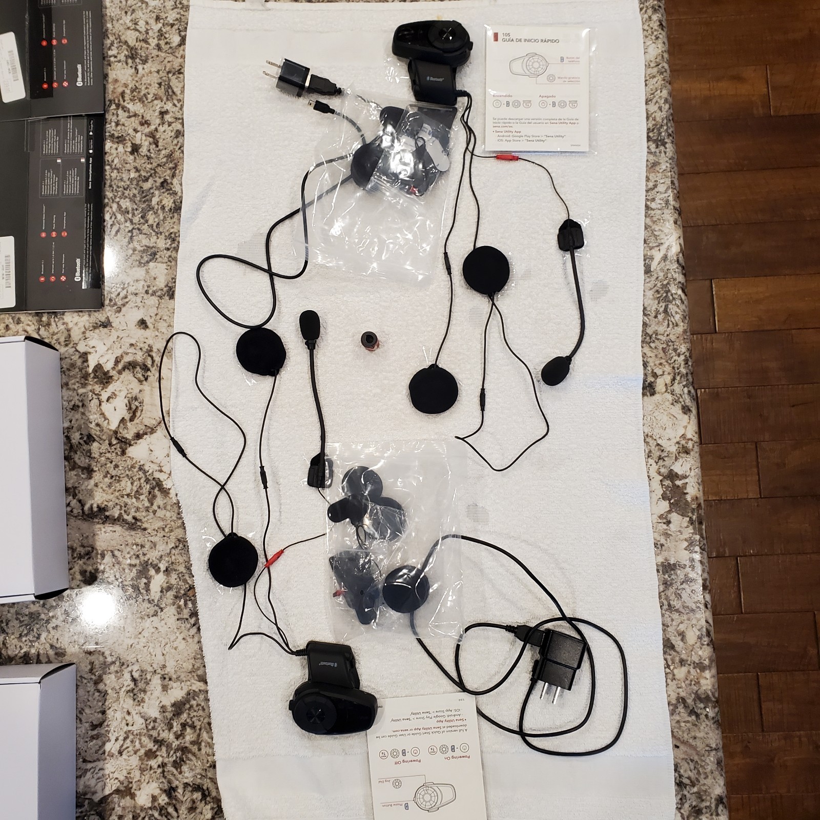 Sena 10S Motorcycle Bluetooth Headset Communication System