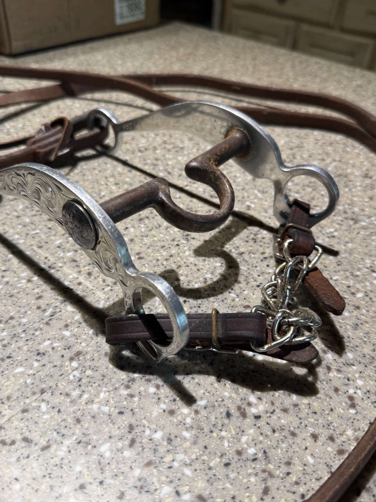Reinsman 755 ported Correction Bit - Can Include Reins And Curb chain Extra $
