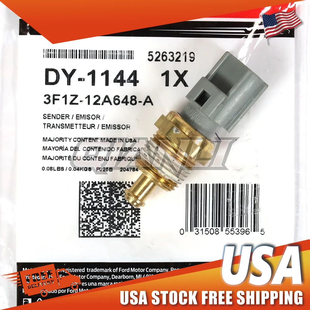 Motorcraft DY-1144 Coolant Temp Sensor 94–97 7.3L Powerstroke F250 F350 Diesel