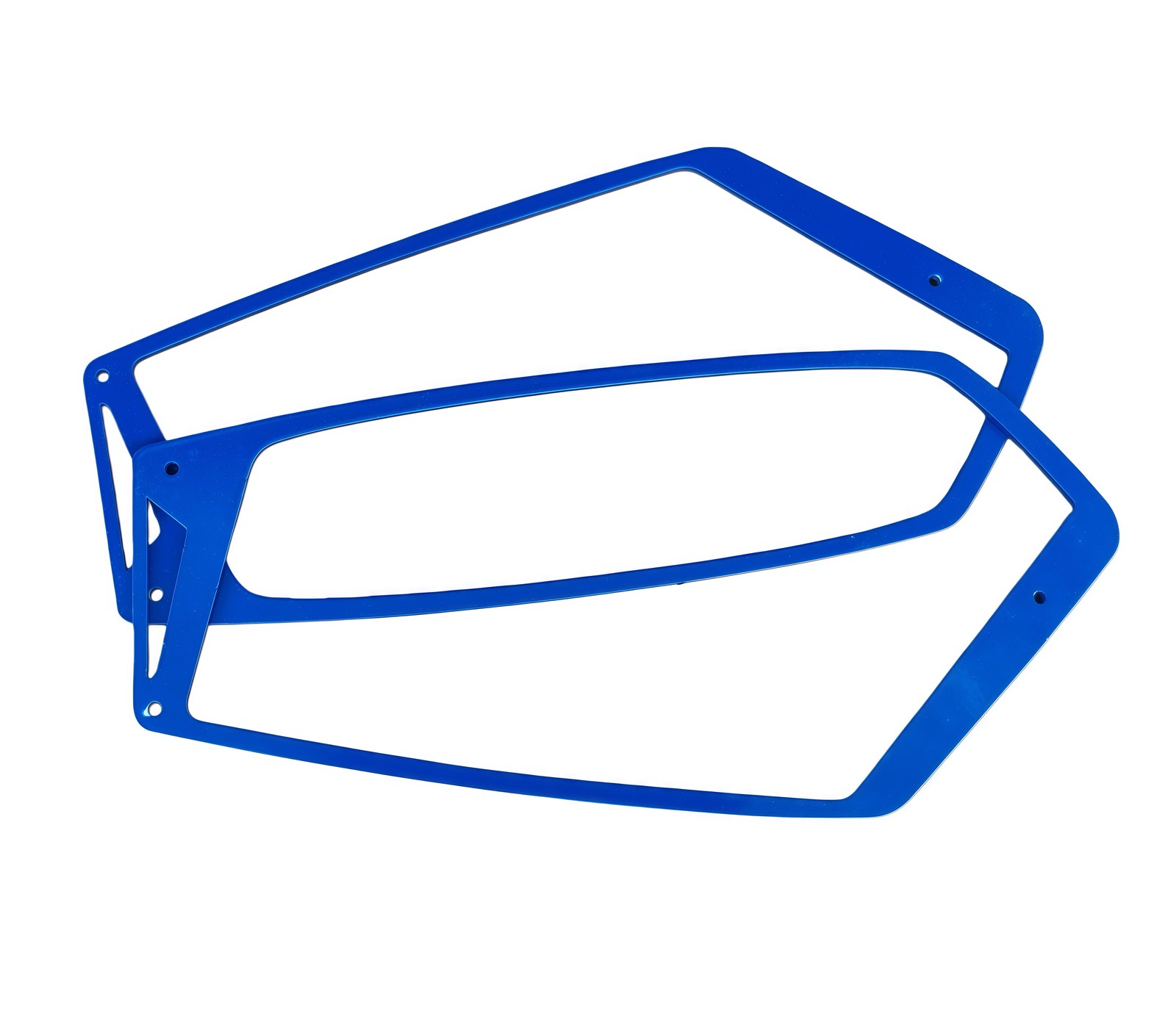 For Polaris Slingshot 2015-2026 Blue Side View Mirror Bezel Trim Kit Accessory