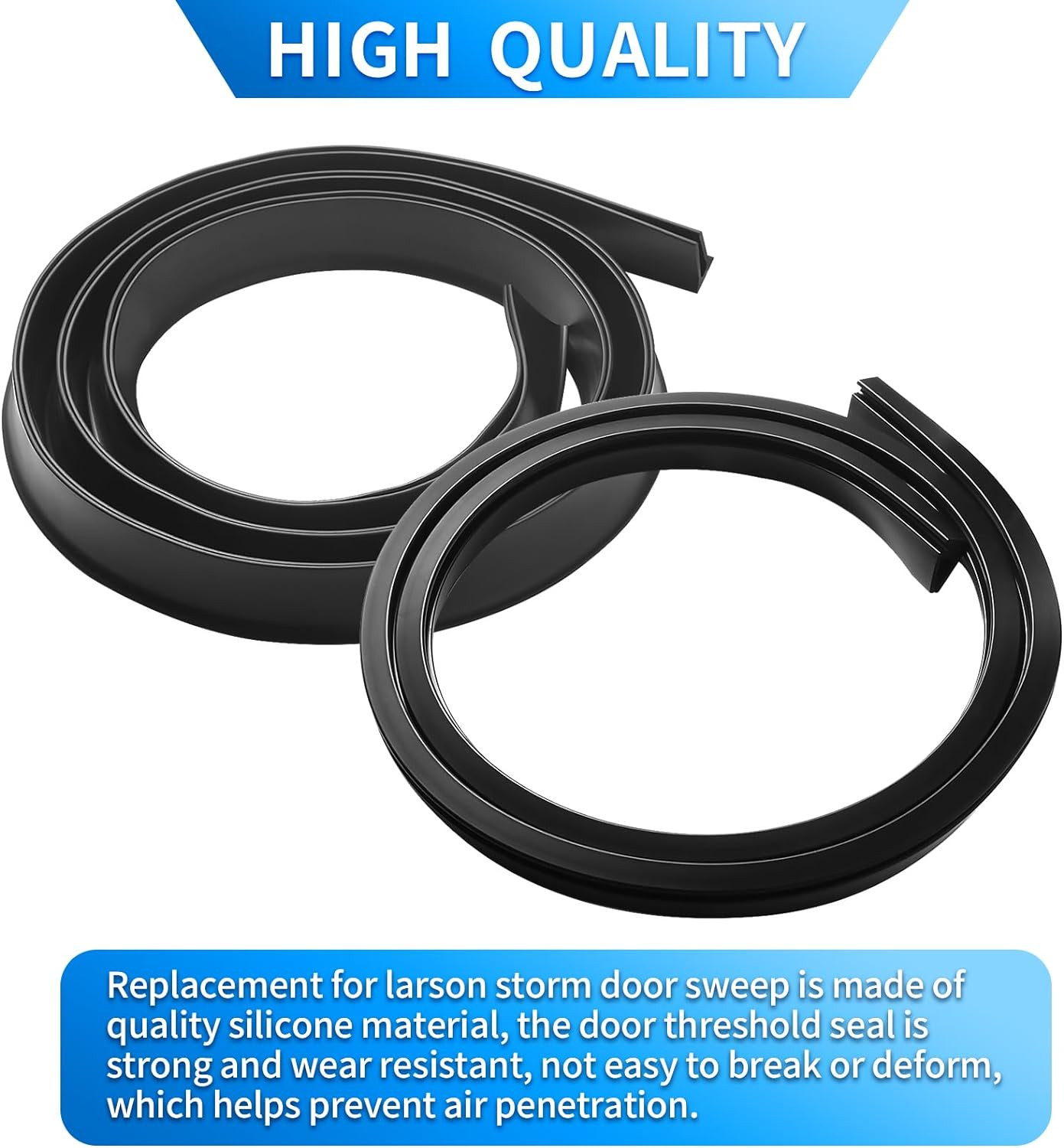 Storm Door Parts Sweep Replacement for Larson and Pella Storm Door Expander Swee