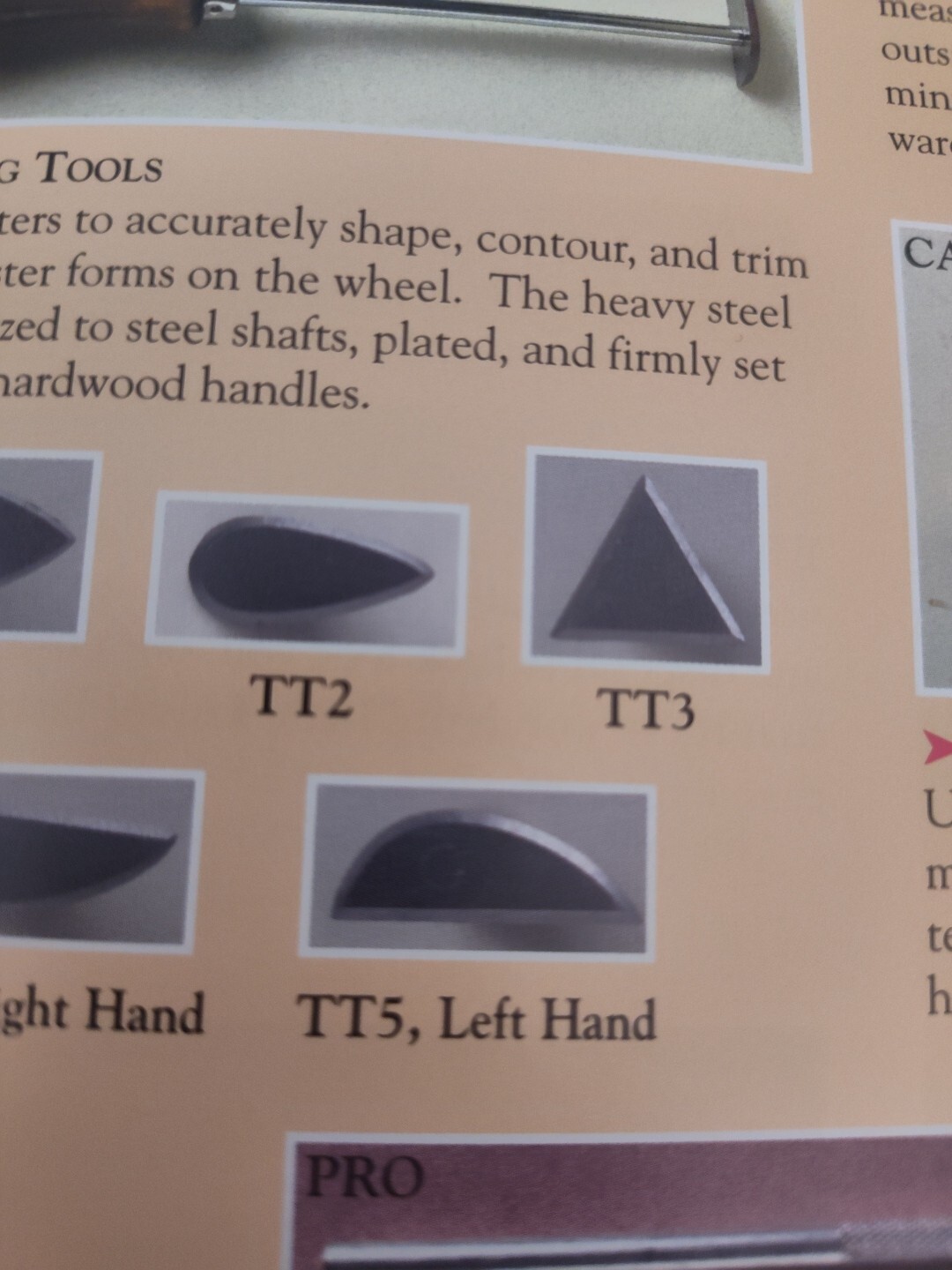 Kemper Tools Turning Tool #5 TT5-X Left Handed Half Moon