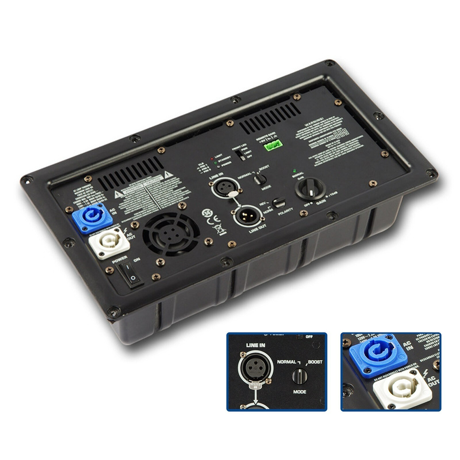 Professional Power Amplifier Subwoofer Continuous Class D Active Power Module