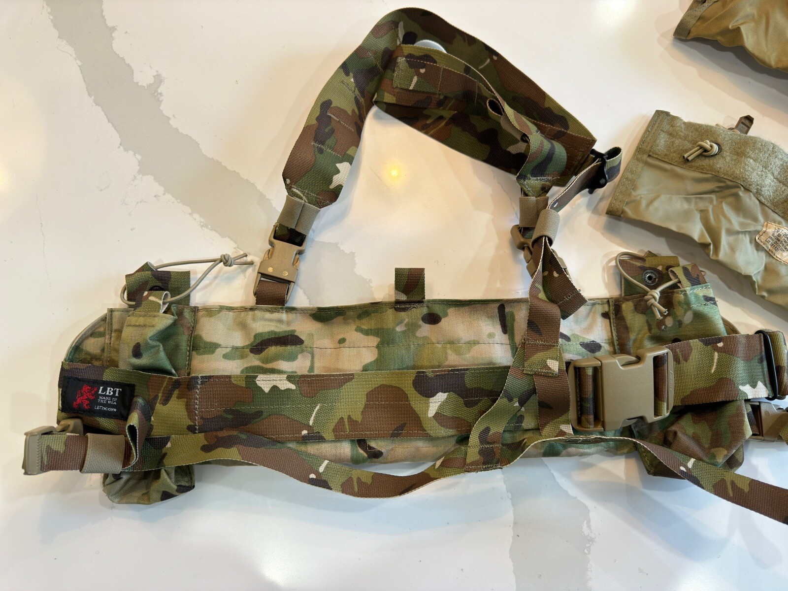 LONDON BRIDGE LBT-2586J QUICK RELEASE ASSAULT PANEL CHEST RIG Multicam