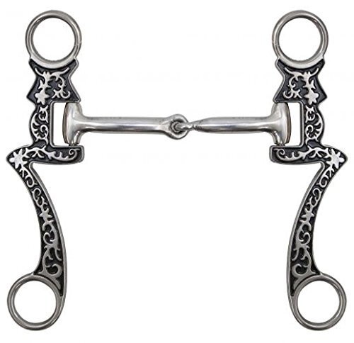 Showman 5" Stainless Steel Seven Cheek Snaffle Bit