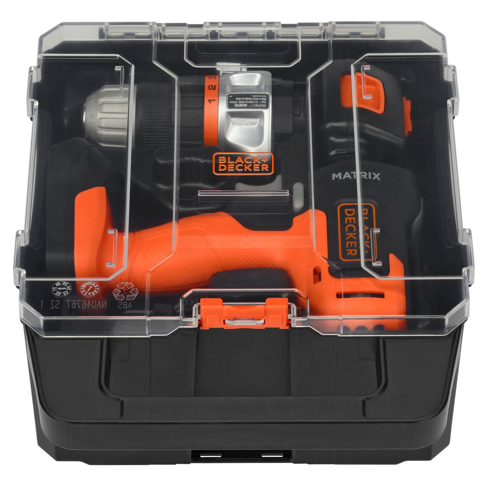 BLACK+DECKER MATRIX™ 20V MAX* Drill Kit with Storage Case - BDCDMT120CSTFF