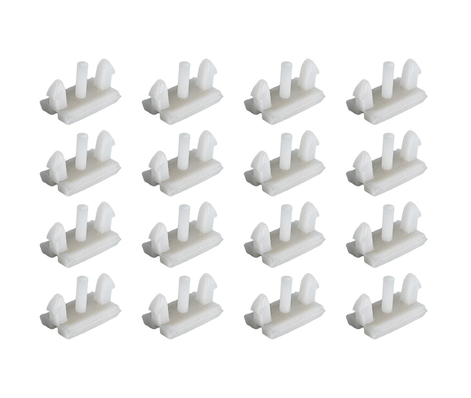 1973 Ford Mustang Front Grille Outer Trim Molding Installation Clips - Set of 16