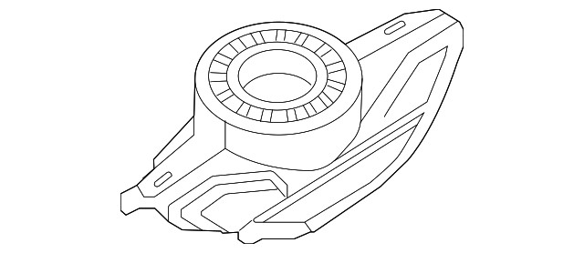 Genuine Nissan Shock Mount 55320-5MP1A