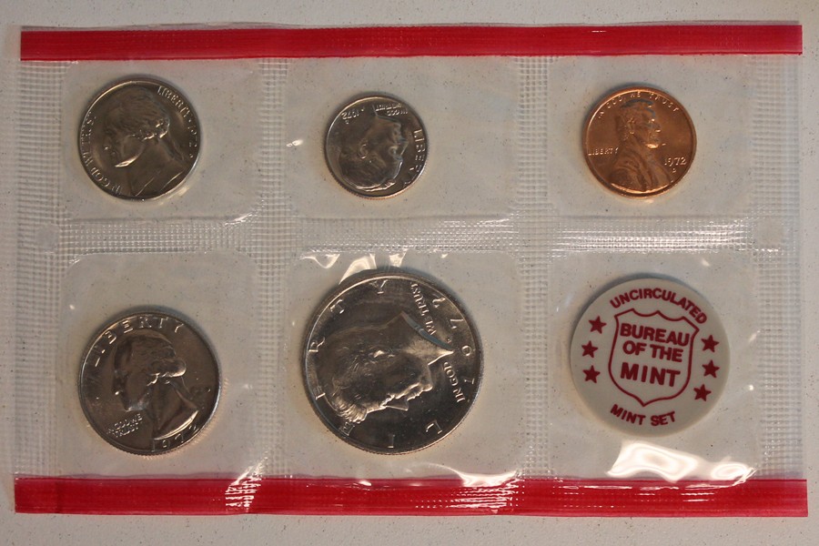 1972 US Mint Set (OGP) 11 coins