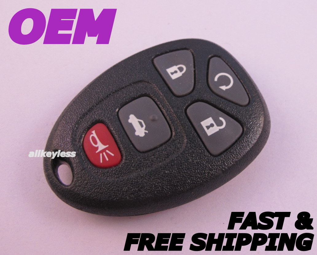 Genuine OEM GM CHEVROLET BUICK CADILLAC keyless entry  remote key fob OUC60221