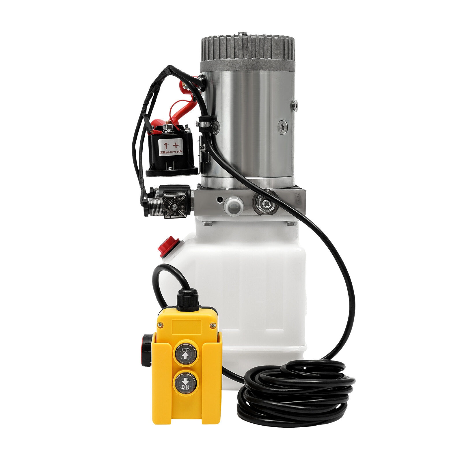 3 Quart Double Acting Hydraulic Pump Dump Trailer Reservoir 12V DC Unit Pack NEW
