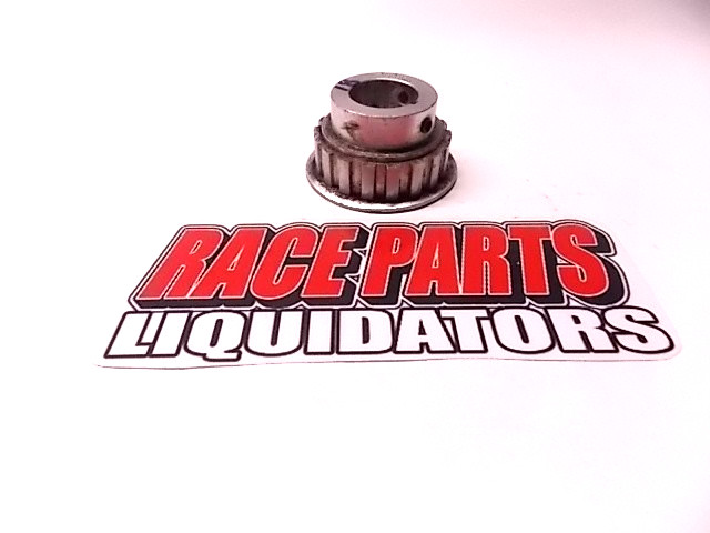 18 tooth Keyway Gilmer fuel pump drive pulley .580" wide race oval 070226-12