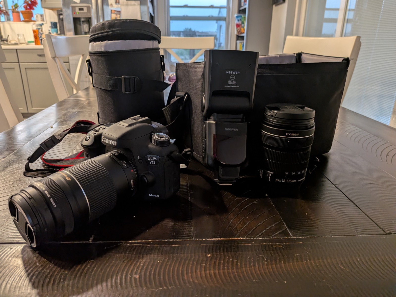 Canon EOS 7D Mark II 20.2MP Digital SLR Camera - Black (Kit w/ EF-S 18-135mm IS