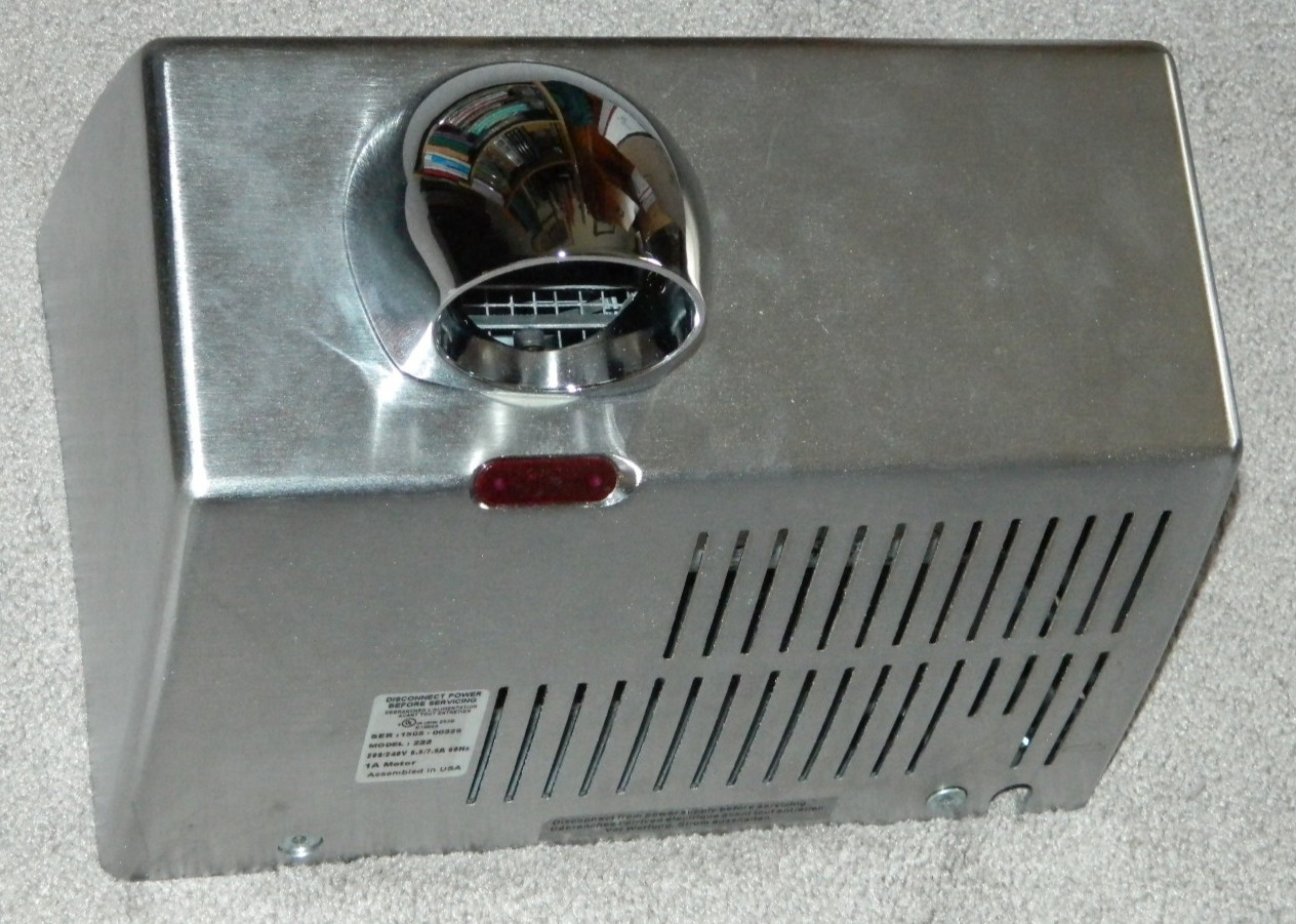 NEVER USED NOVA 5  Model 222 Automatic Hand Dryer - Chrome Finish