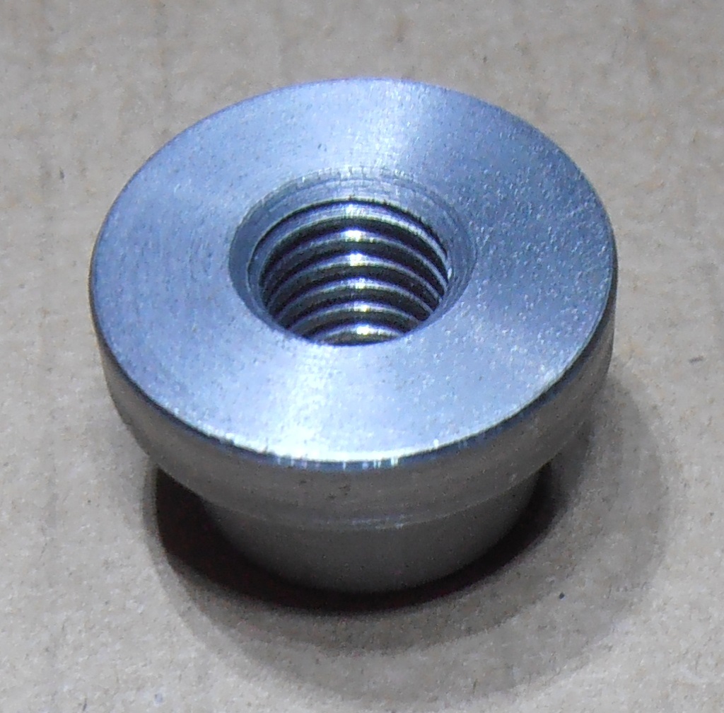 1/8"NPT THREADED WELD BUNGS 1018 Steel Low Profile.