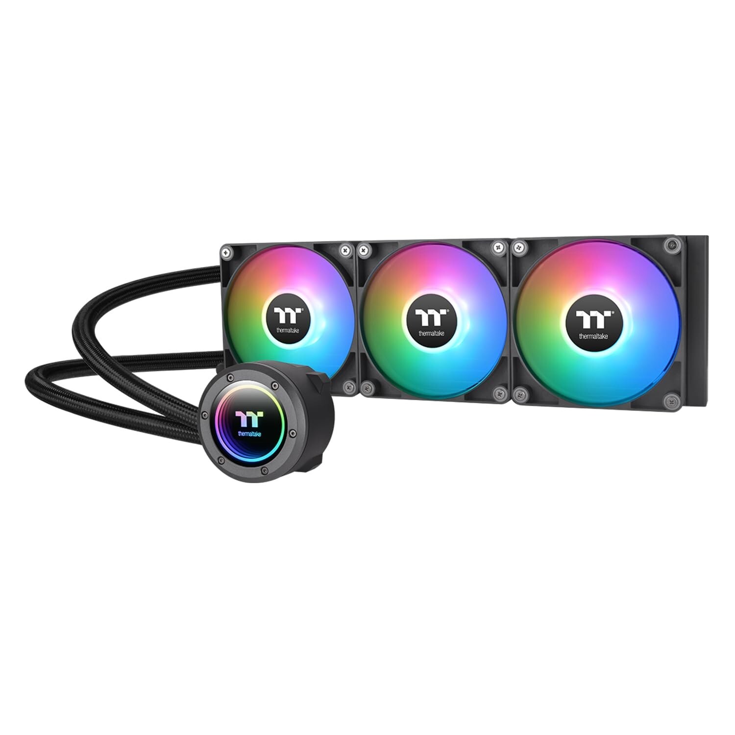 Thermaltake TH360 V2 AIO CPU Liquid Cooler – ARGB Sync, 360mm, 3x PWM Fans
