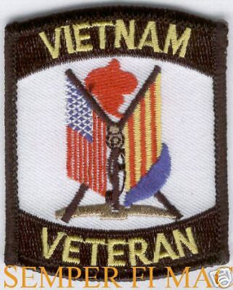 VIETNAM WAR VETERAN FLAG HAT PATCH US ARMY MARINES NAVY AIR FORCE USA GIFT WOW