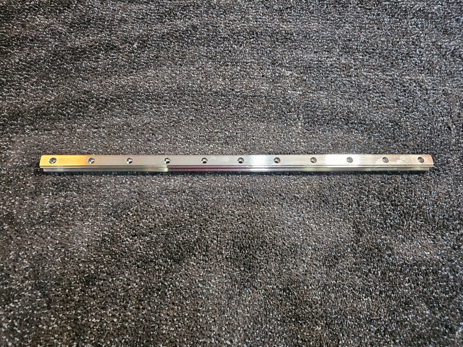 THK U0E05307-GK 25.5" Linear Motion Rail Assembly 11-Hole, Silver