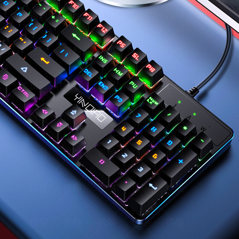 Silver Eagle ZK3 Real Mechanical Keyboard Game Green Axis Black Axis Wired USB C