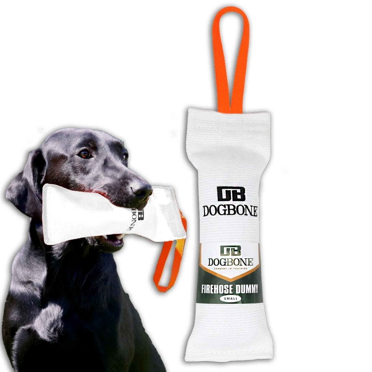 DogBone White Small Firehose Bumper