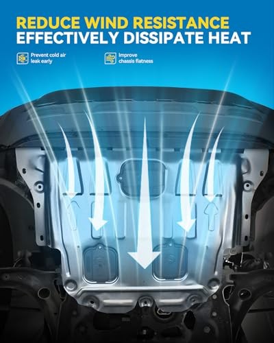 Front Lower Engine Splash Shield Under Cover Compatible with 2007 GM1228139