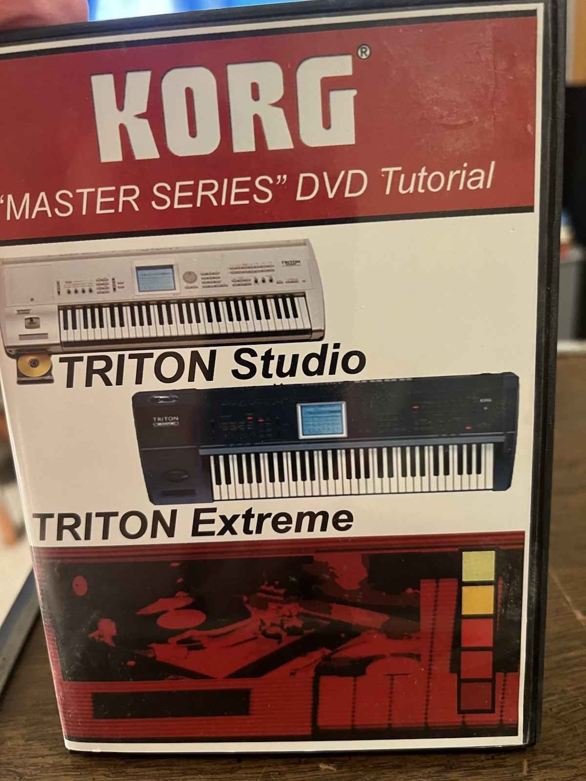 TRITON STUDIO (Extreme) KORG DVD TUTORIAL