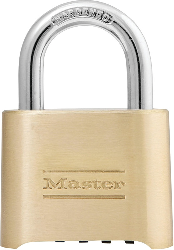 Master Lock Combination Lock, Indoor and Outdoor Padlock, Resettable Combination